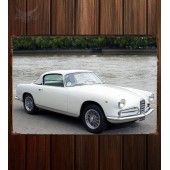 Металлическая табличка Alfa Romeo 1900 Super Sprint (1484) 002